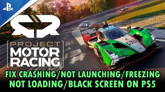 Project Motor Racing Keeps Crashing: Fixes for PC, PS5, and Xbox